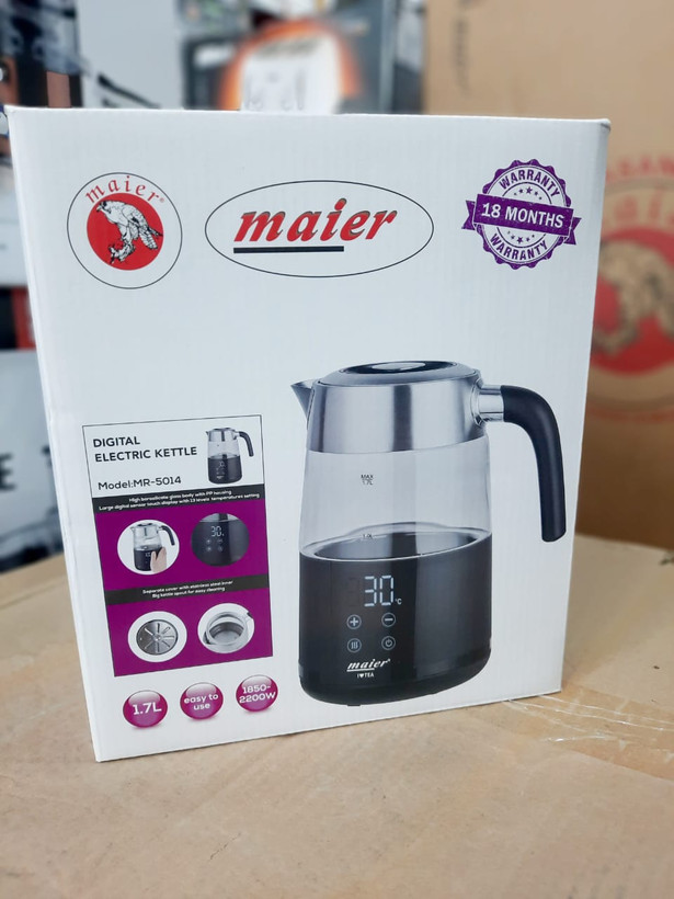 کتری برقی مایر مدل MR-5014 | لمسی دیجیتال