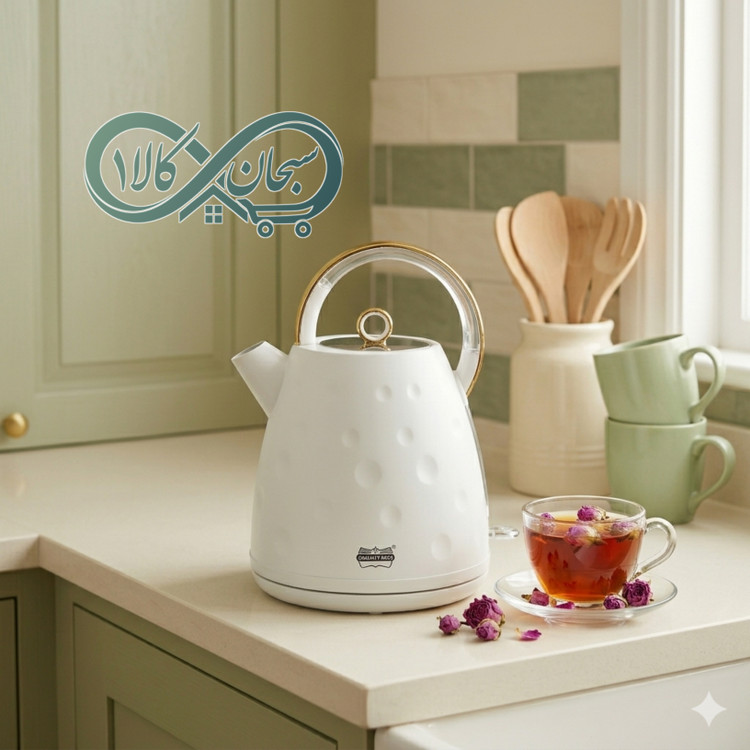 کتری برقی رمانتیک هوم مدل WF-64 |سفید