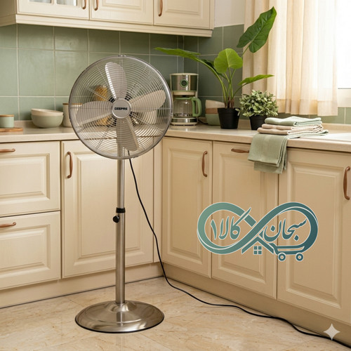 پنکه ایستاده فلزی جیپاس مدل GF9611L|مسی