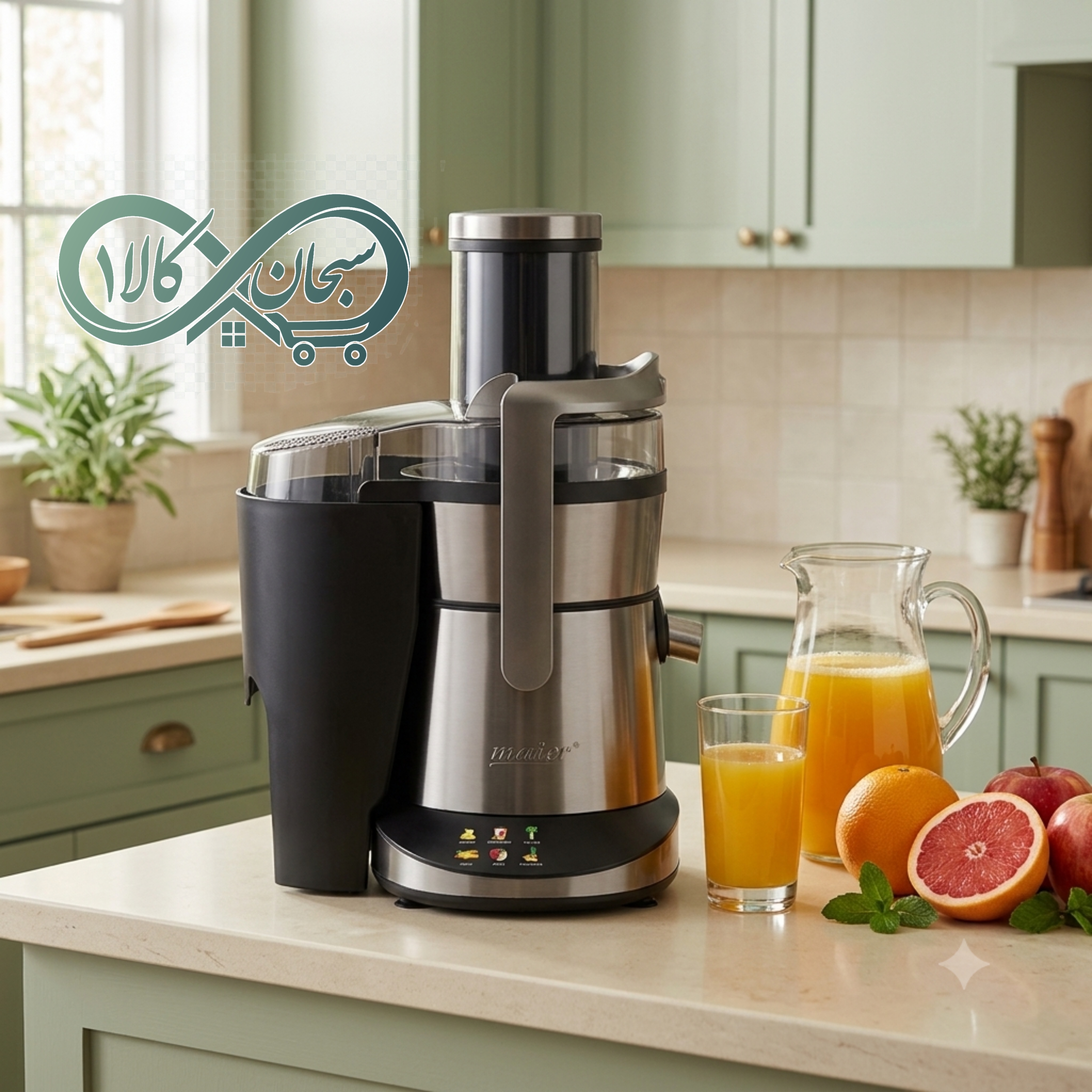 آبمیوه‌گیر تک کاره مایر مدل MR-288 دیجیتال